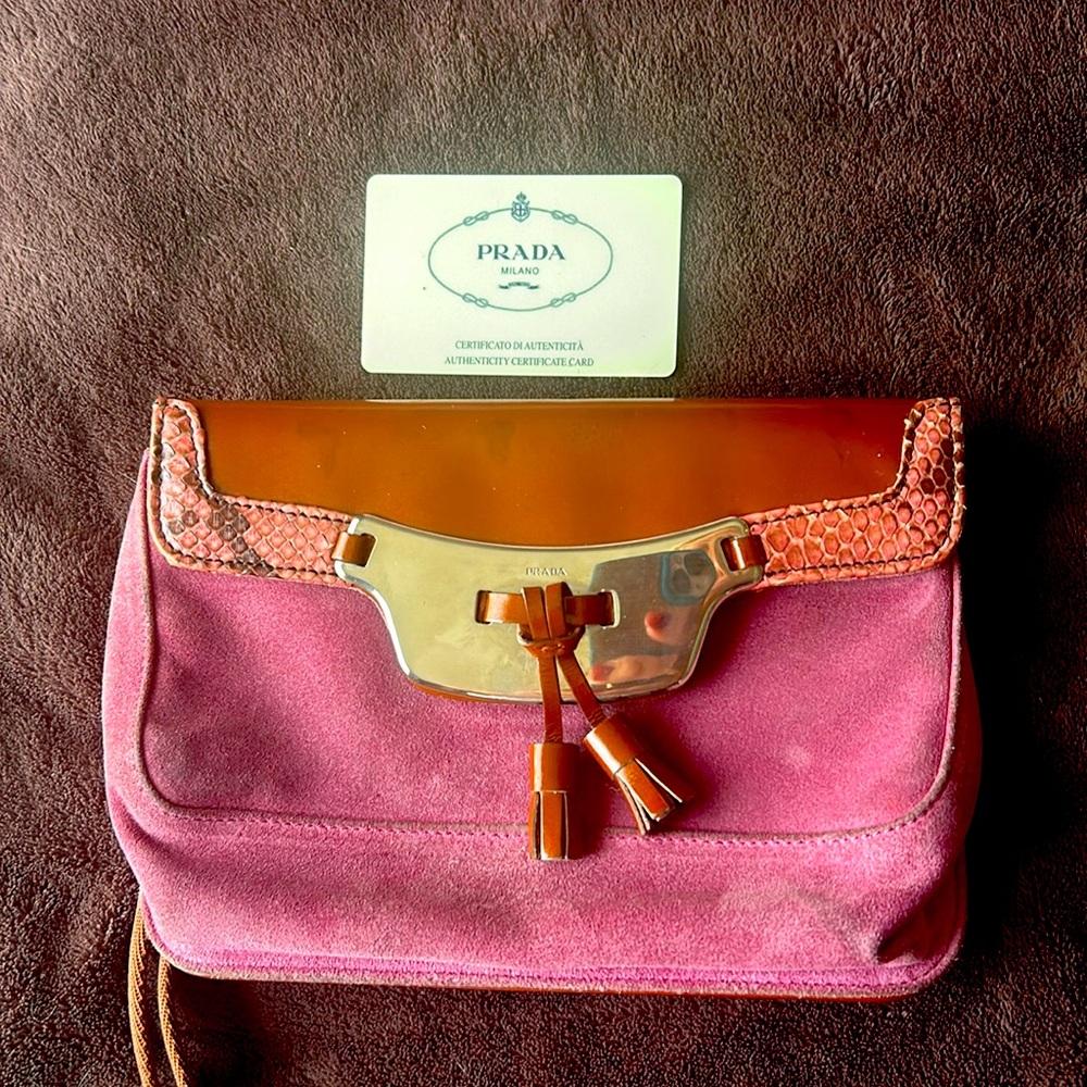 Vintage Prada Clutch